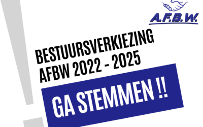 BESTUURSVERKIEZING AFBW 2022 – 2025